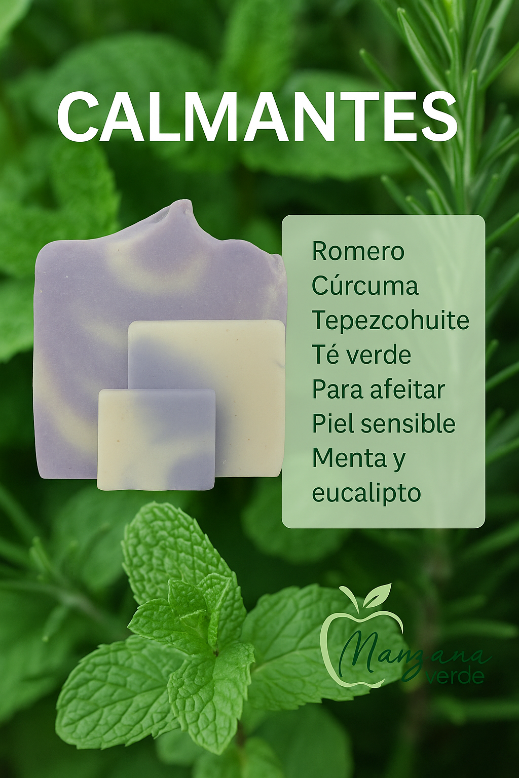 Jabones Artesanales corporal en barra