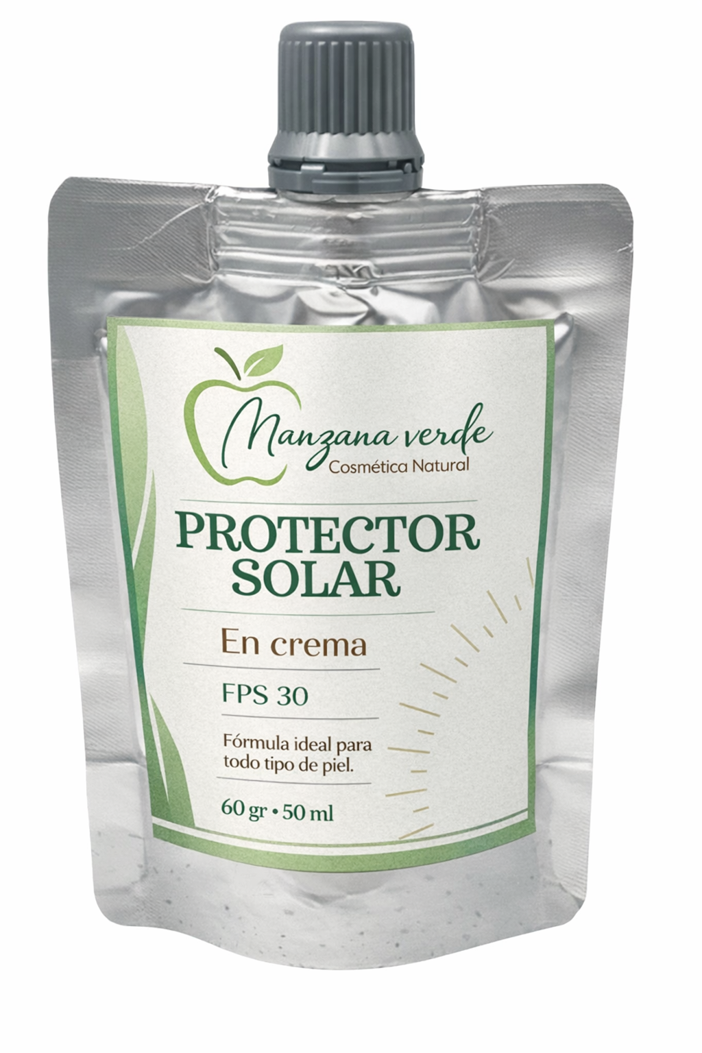 Bloqueador Solar. Tubo Kraft 30gr.