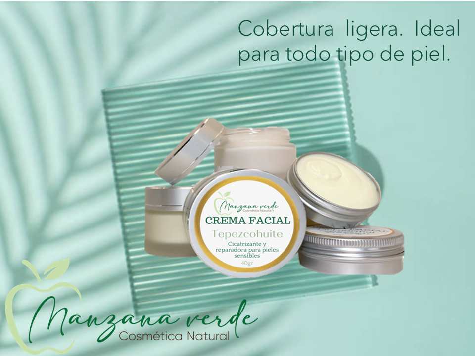 Crema Facial de Tepezcohuite