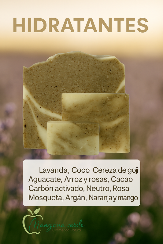 Jabones Artesanales corporal en barra